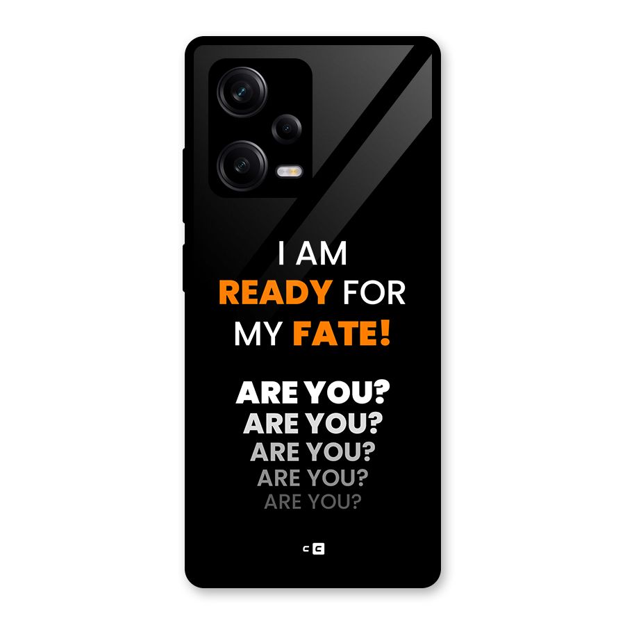 You Ready Glass Back Case for Redmi Note 12 Pro