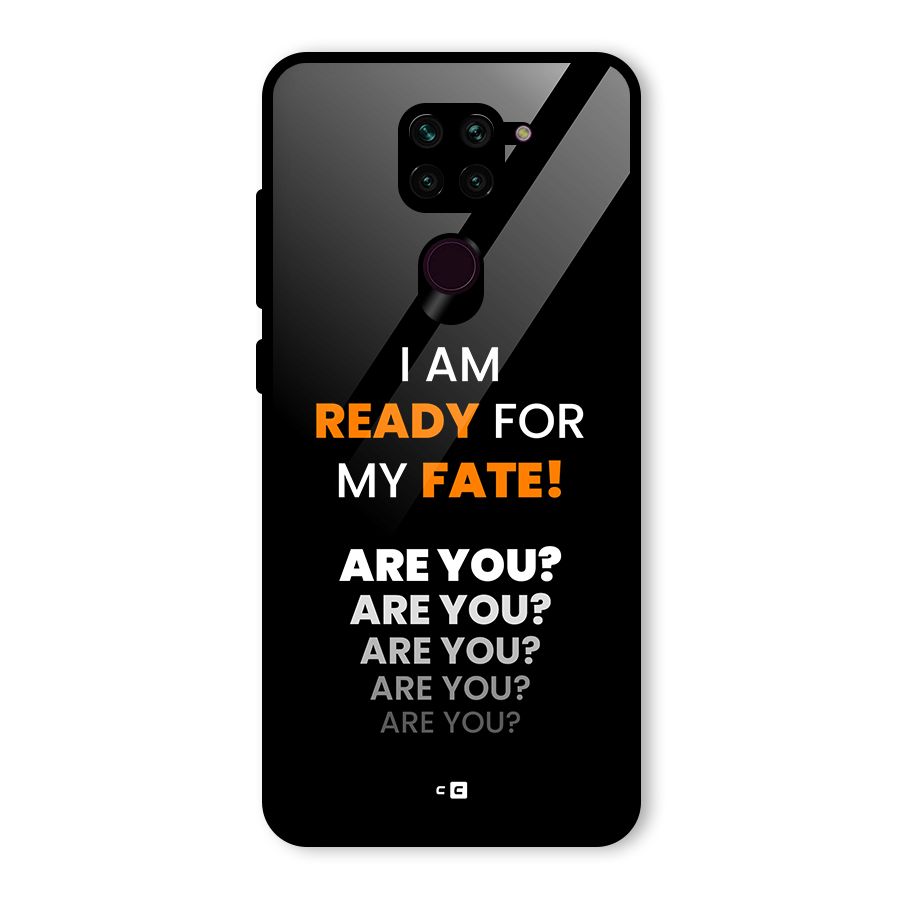 You Ready Glass Back Case for Redmi Note 9
