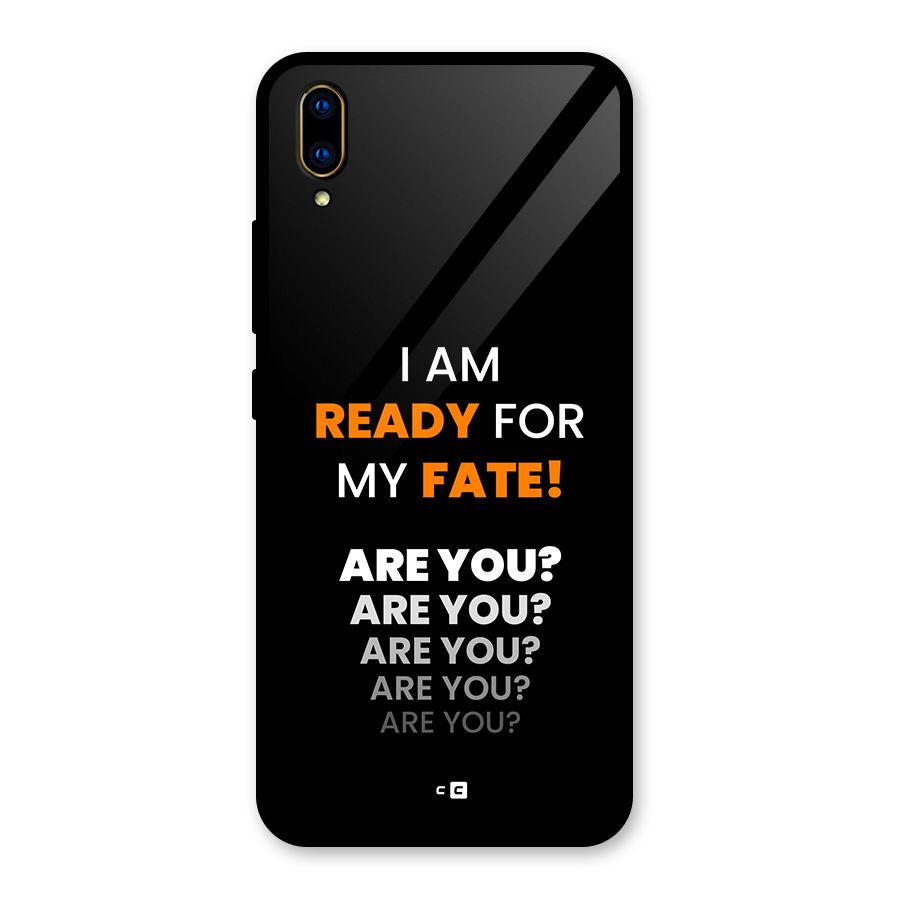 You Ready Glass Back Case for Vivo V11 Pro