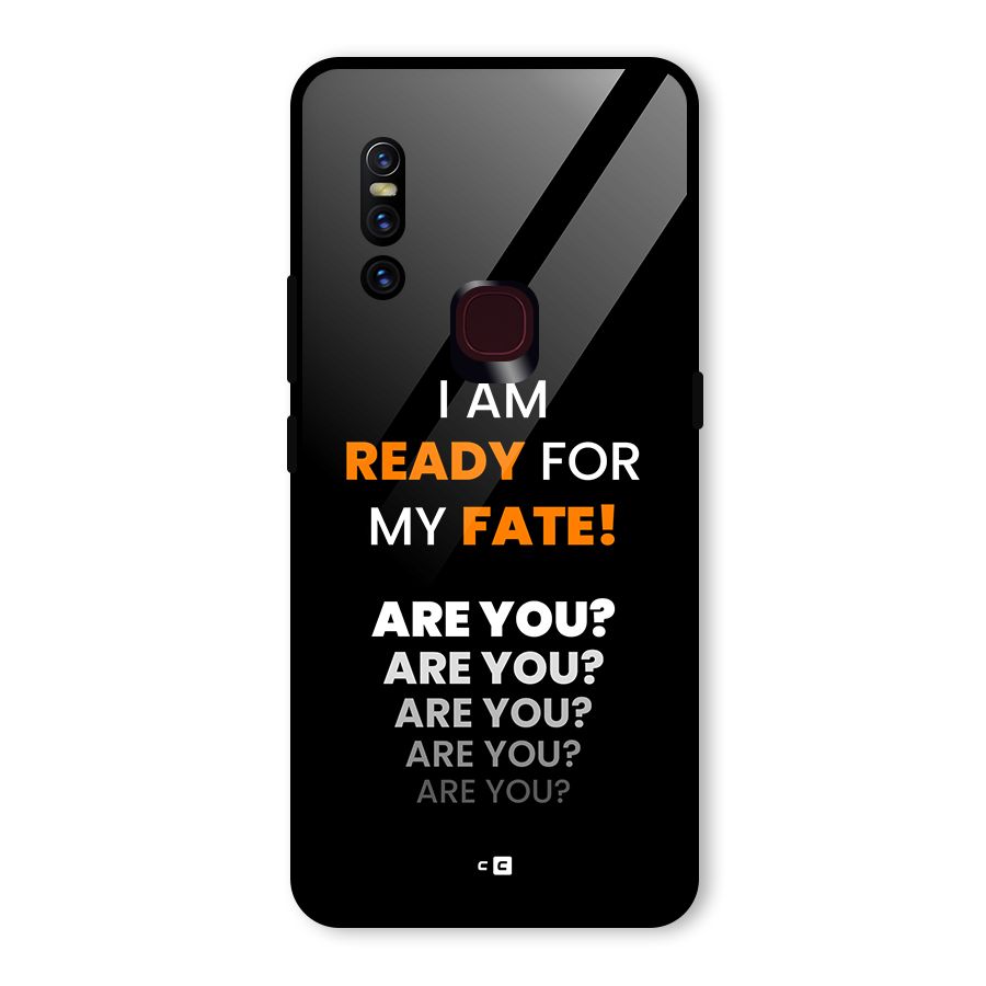 You Ready Glass Back Case for Vivo V15