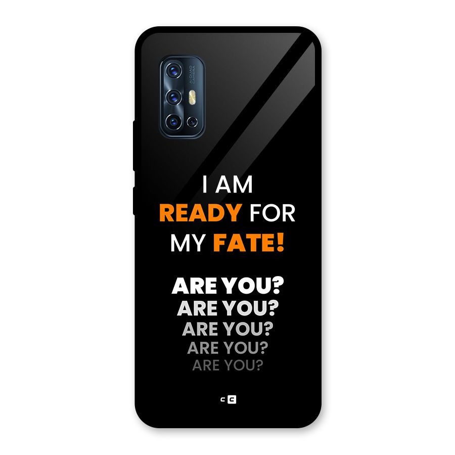 You Ready Glass Back Case for Vivo V17