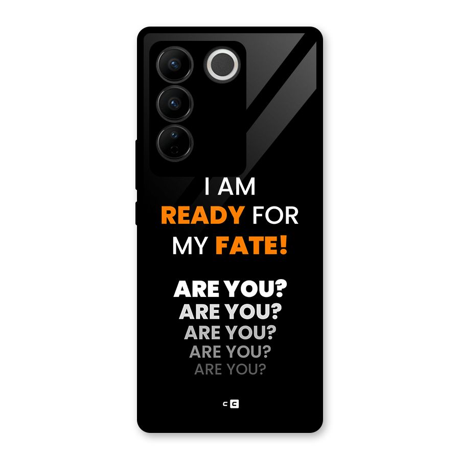 You Ready Glass Back Case for Vivo V27