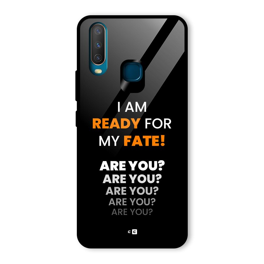 You Ready Glass Back Case for Vivo Y15
