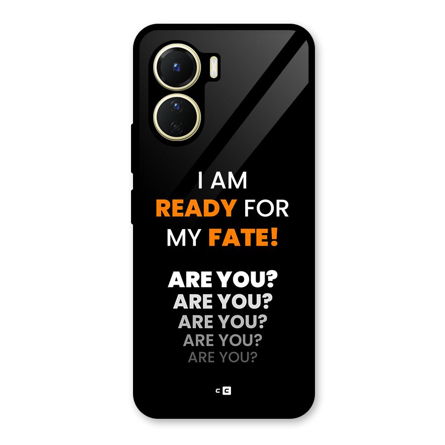 You Ready Glass Back Case for Vivo Y16