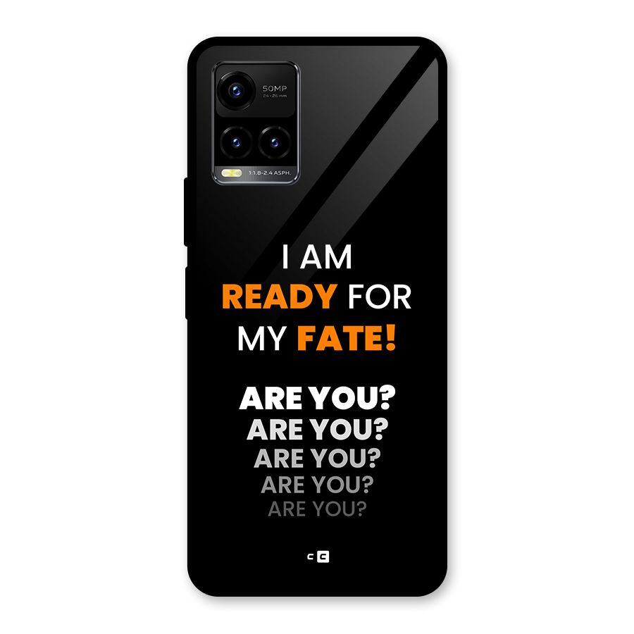 You Ready Glass Back Case for Vivo Y21A