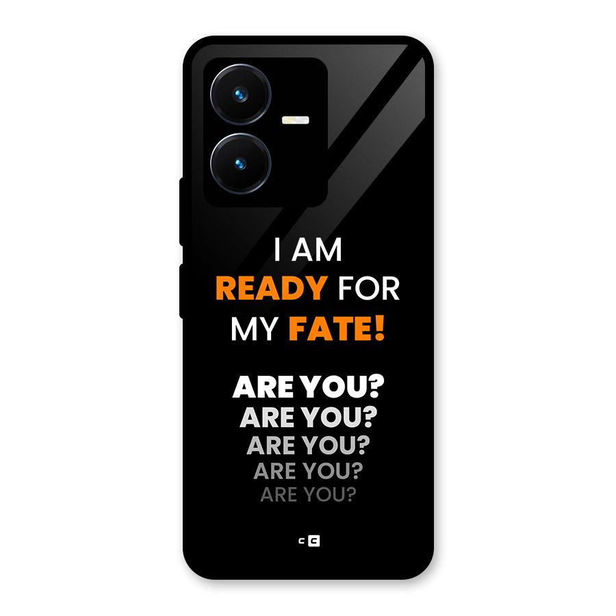 You Ready Glass Back Case for Vivo Y22