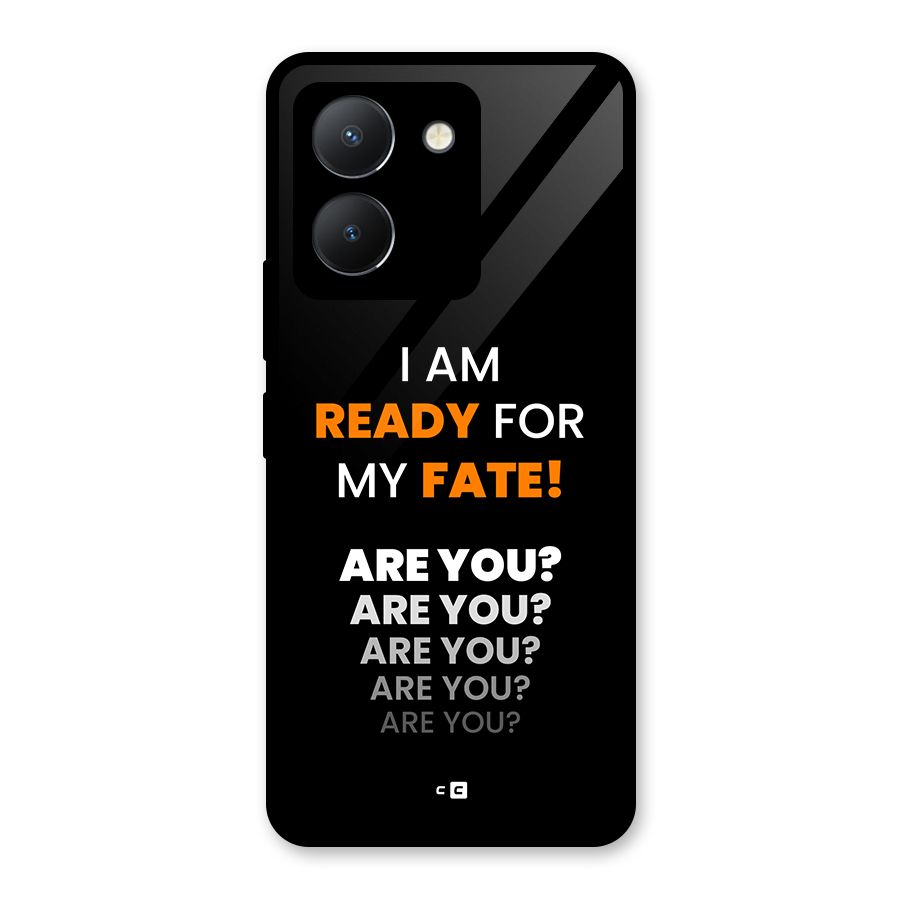 You Ready Glass Back Case for Vivo Y36