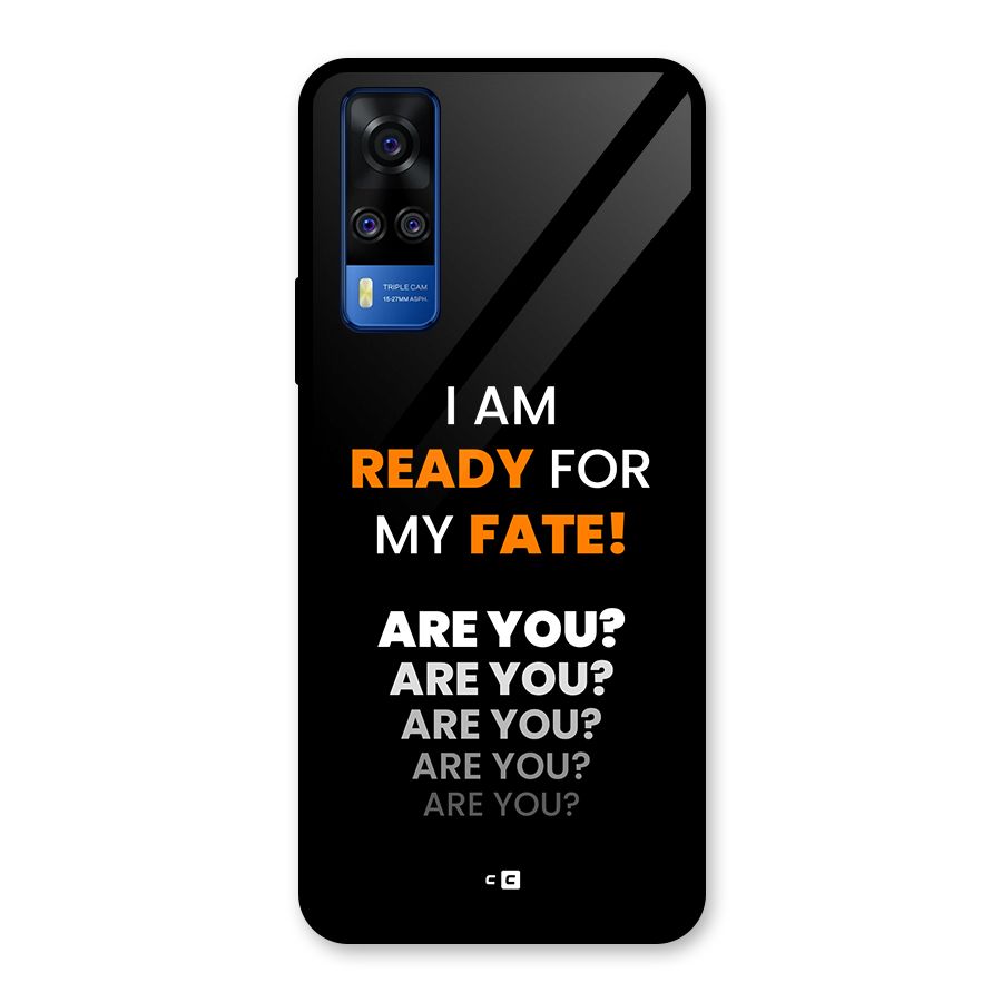 You Ready Glass Back Case for Vivo Y51A