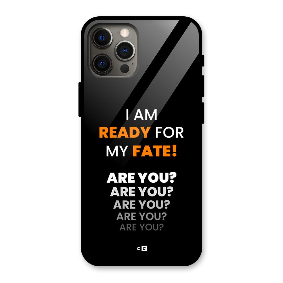 You Ready Glass Back Case for iPhone 12 Pro Max