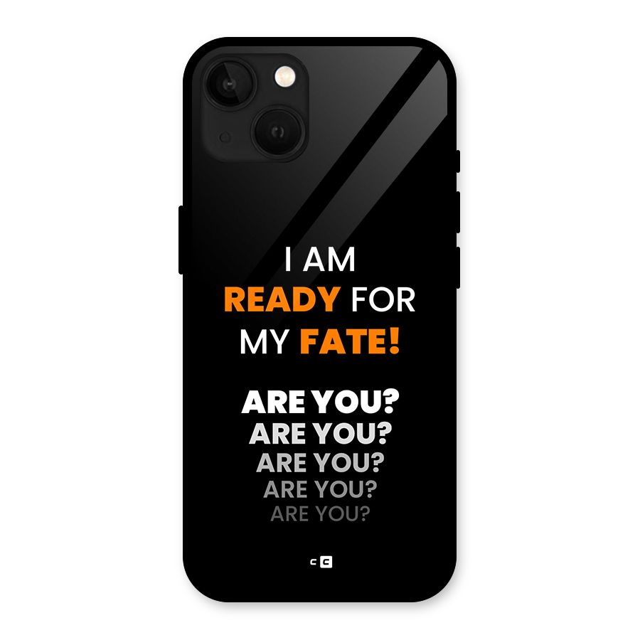 You Ready Glass Back Case for iPhone 13