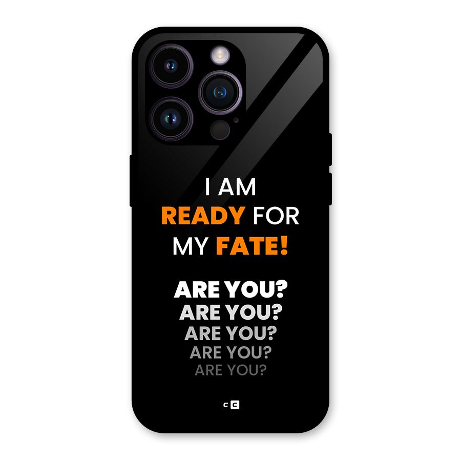 You Ready Glass Back Case for iPhone 14 Pro
