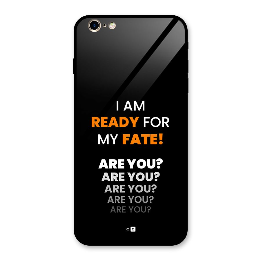 You Ready Glass Back Case for iPhone 6 Plus 6S Plus
