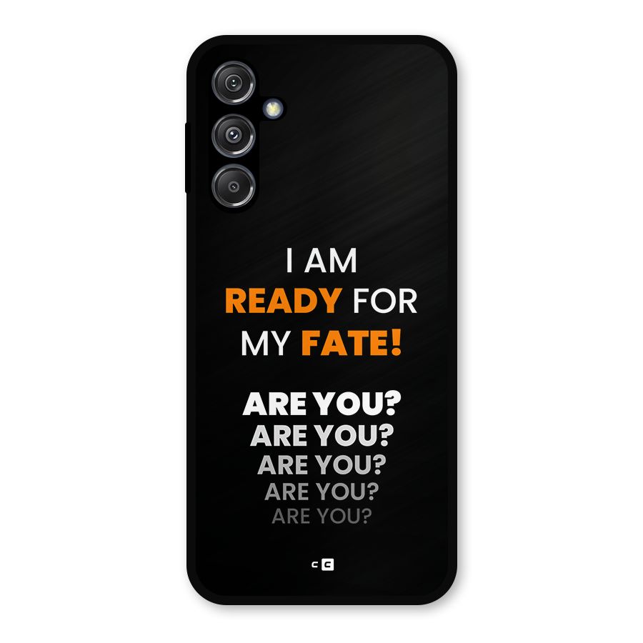 You Ready Metal Back Case for Galaxy M34 5G
