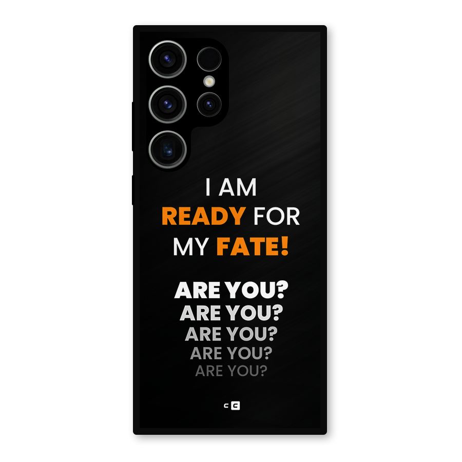 You Ready Metal Back Case for Galaxy S23 Ultra