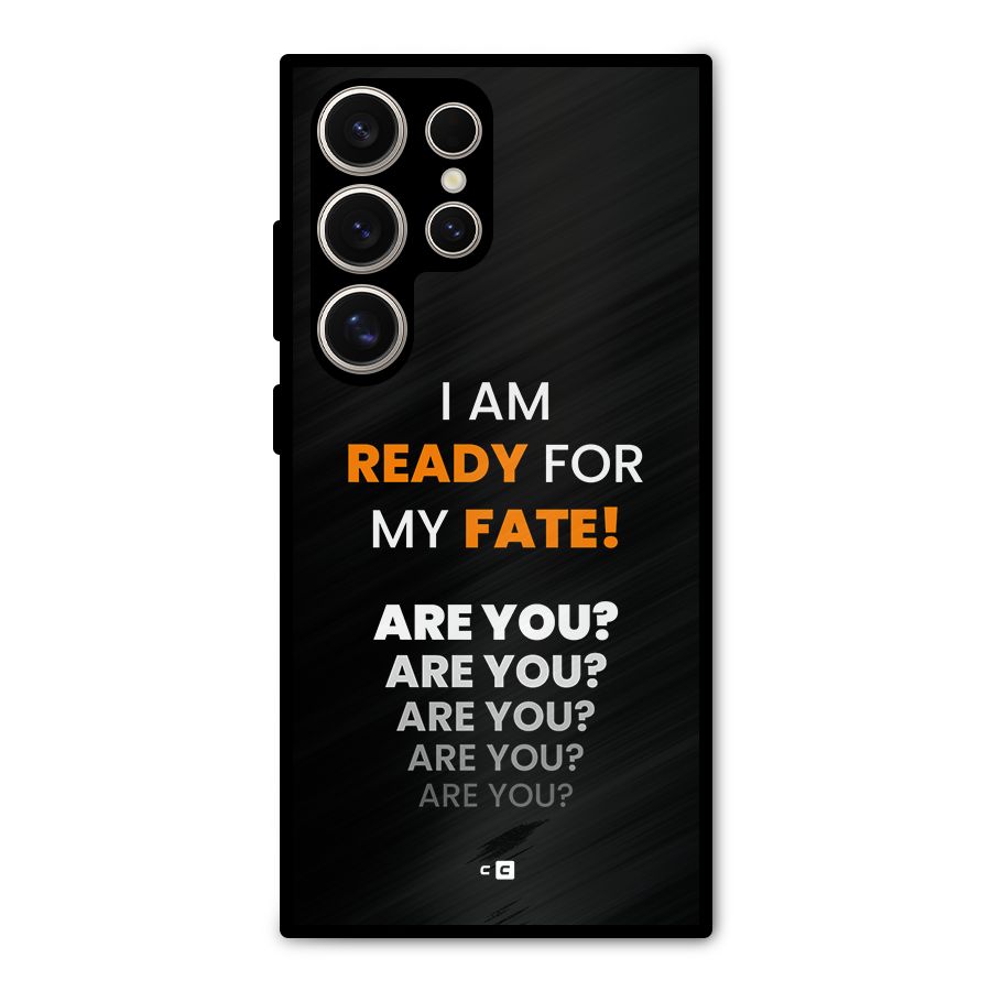 You Ready Metal Back Case for Galaxy S24 Ultra