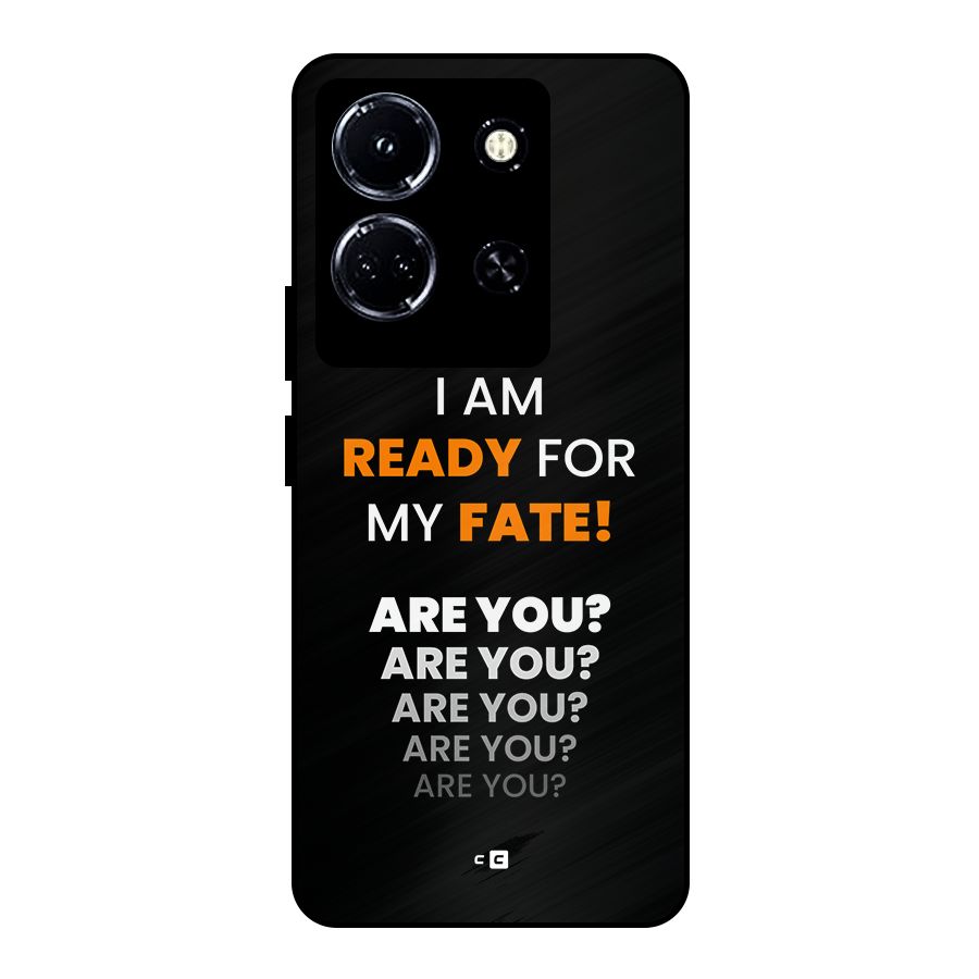 You Ready Metal Back Case for Infinix Note 30 5G