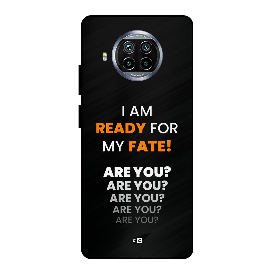 You Ready Metal Back Case for Mi 10i