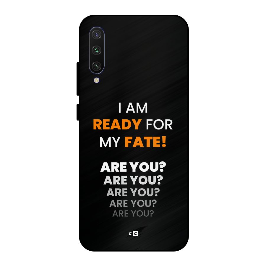 You Ready Metal Back Case for Mi A3