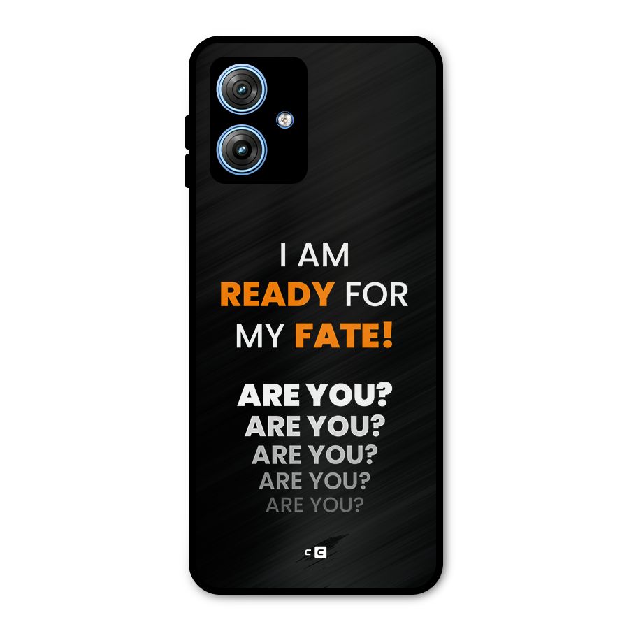 You Ready Metal Back Case for Moto G54
