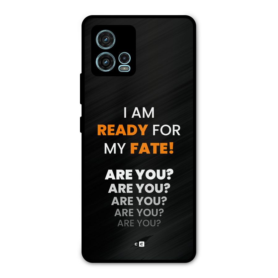 You Ready Metal Back Case for Moto G72