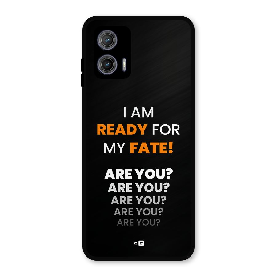 You Ready Metal Back Case for Moto G73