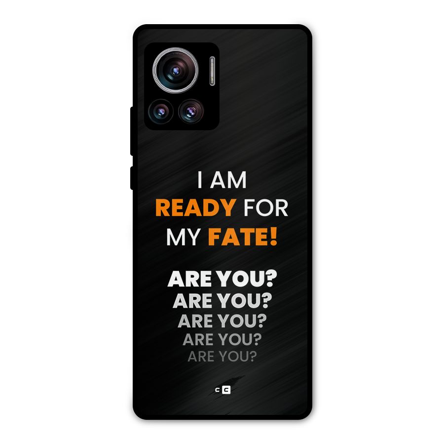 You Ready Metal Back Case for Motorola Edge 30 Ultra