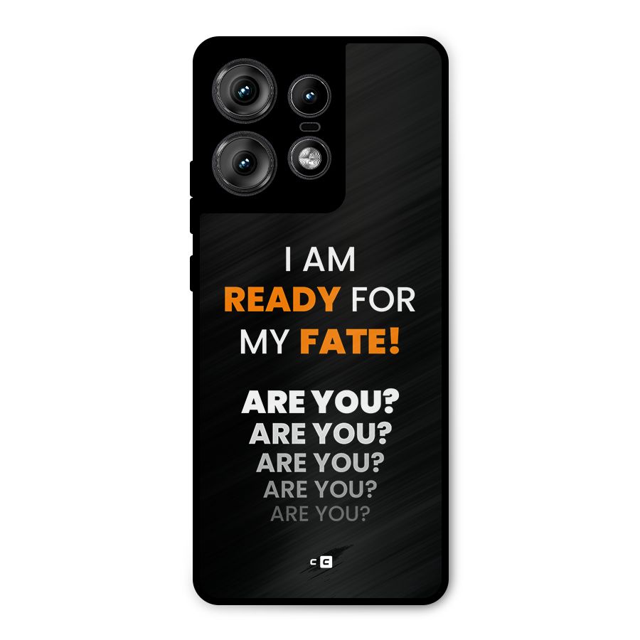 You Ready Metal Back Case for Motorola Edge 50 Pro