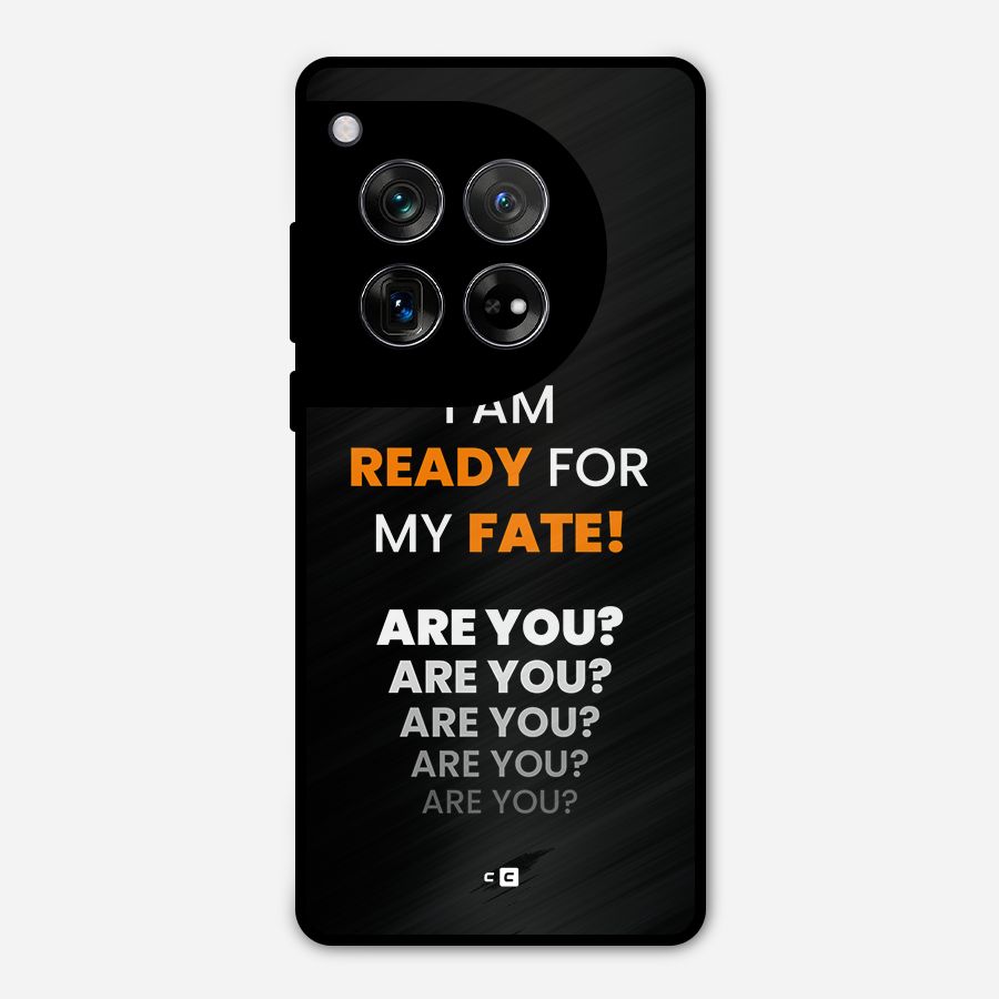 You Ready Metal Back Case for OnePlus 12