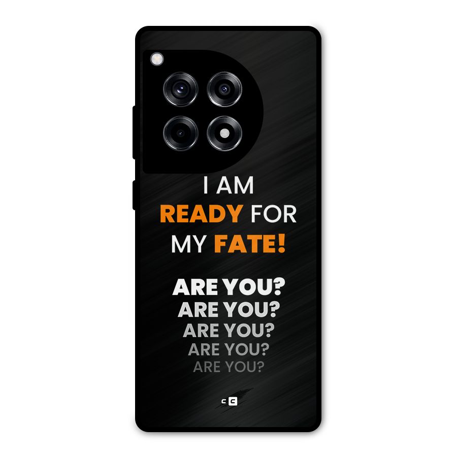 You Ready Metal Back Case for OnePlus 12R
