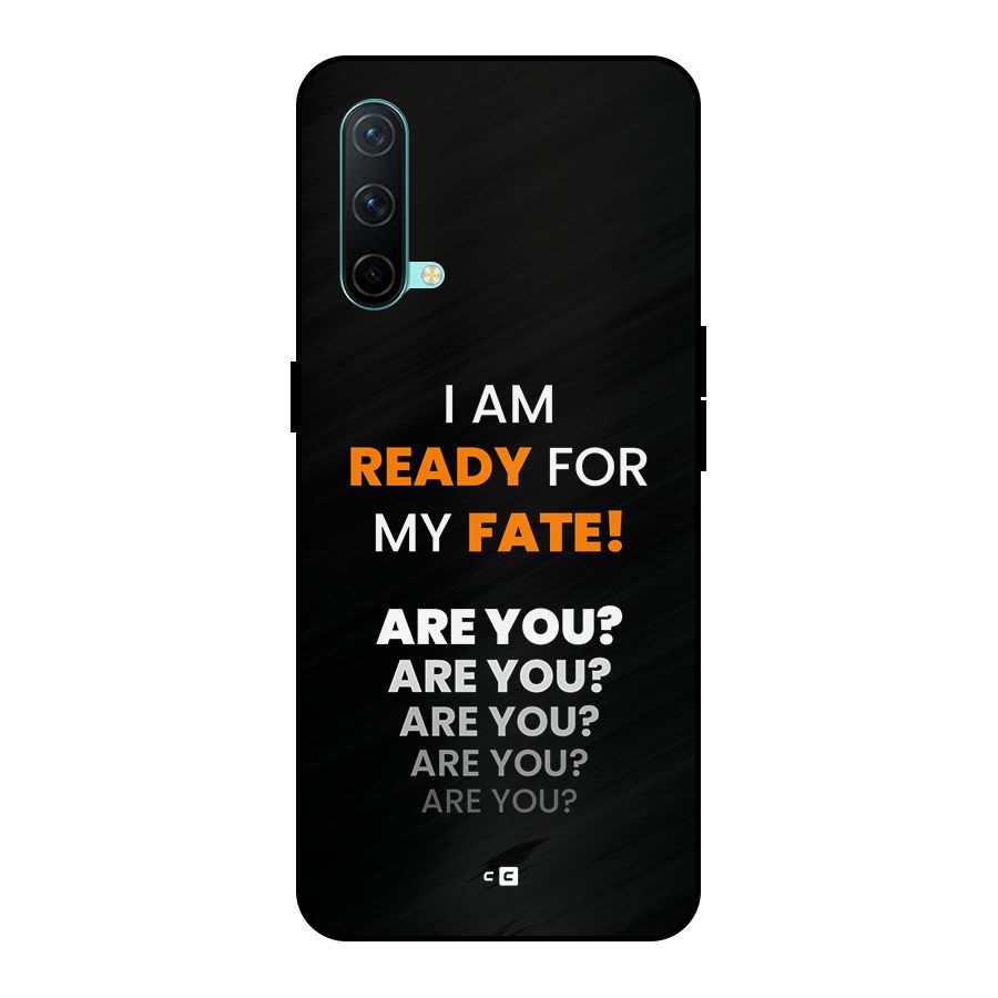 You Ready Metal Back Case for OnePlus Nord CE 5G