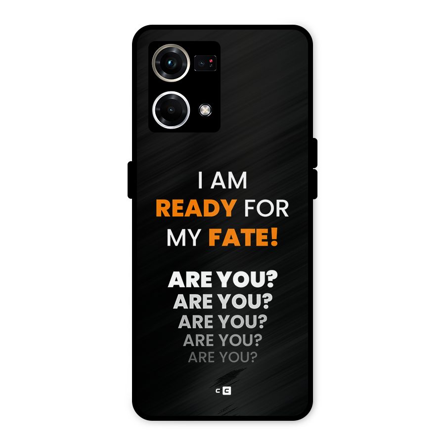 You Ready Metal Back Case for Oppo F21 Pro 4G