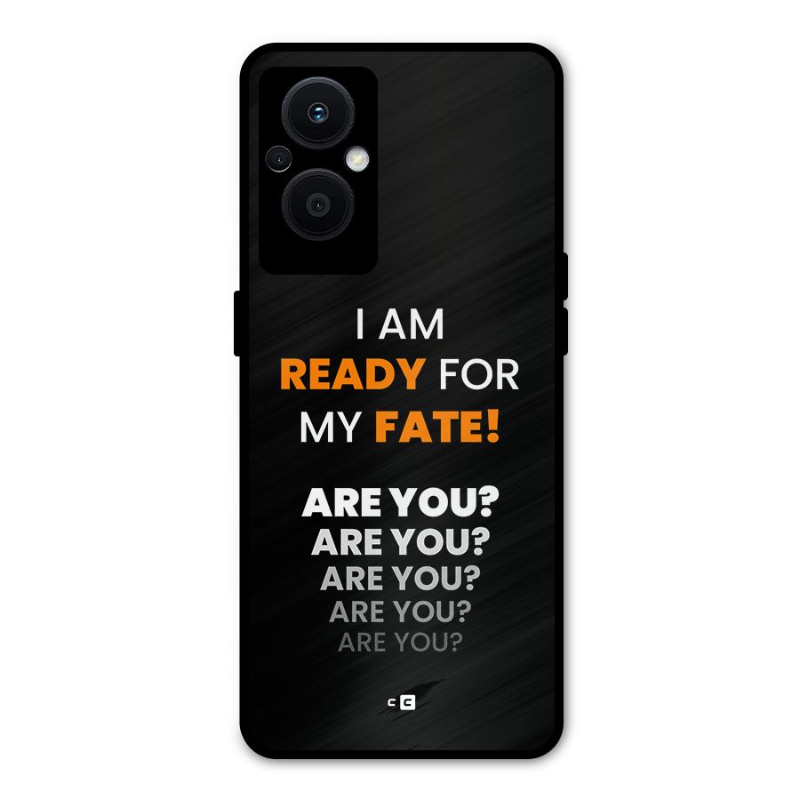 You Ready Metal Back Case for Oppo F21 Pro 5G