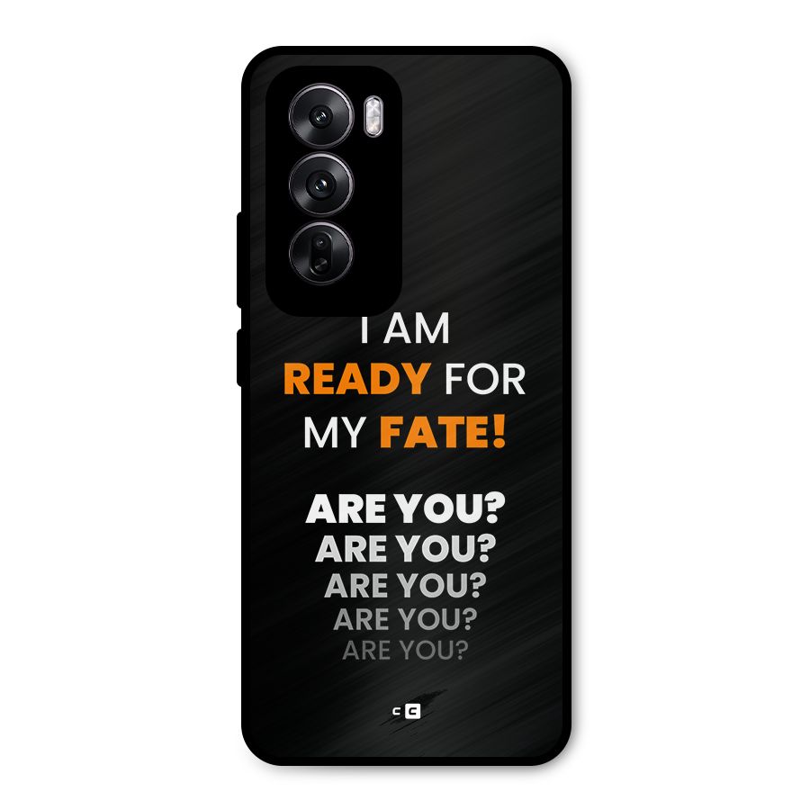 You Ready Metal Back Case for Oppo Reno12
