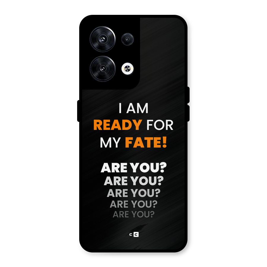 You Ready Metal Back Case for Oppo Reno8 5G