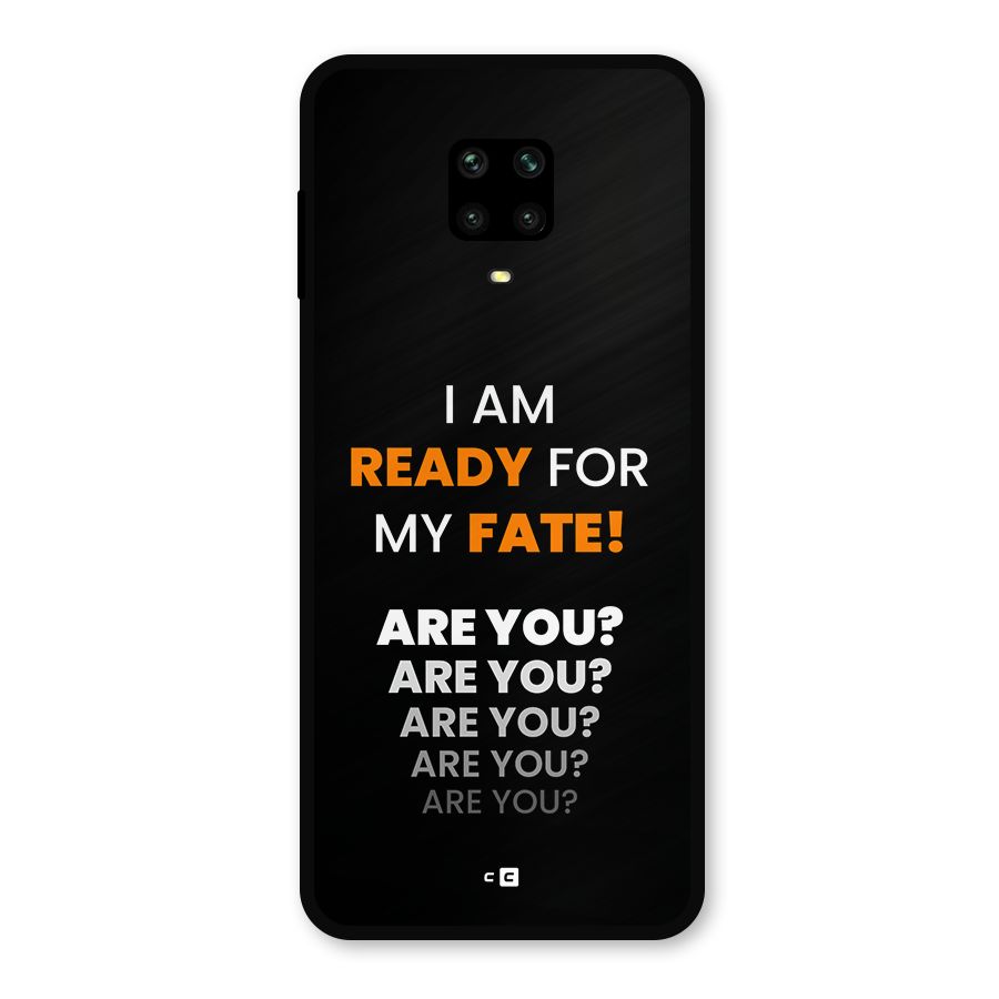 You Ready Metal Back Case for Poco M2 Pro