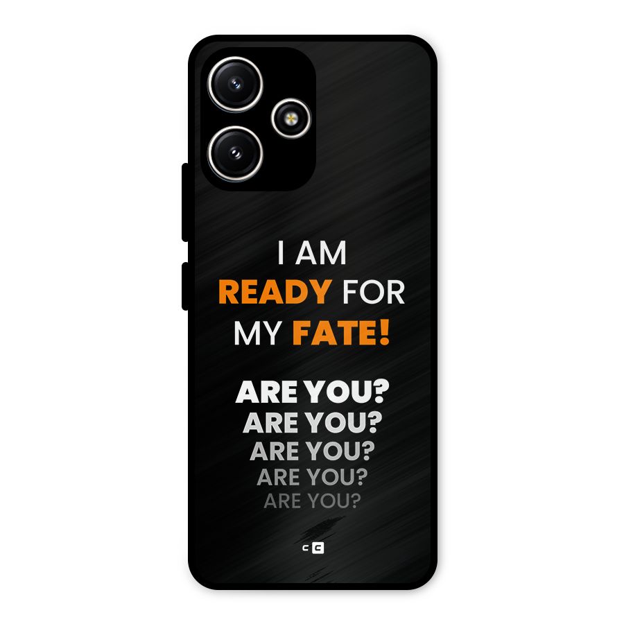 You Ready Metal Back Case for Poco M6 Pro