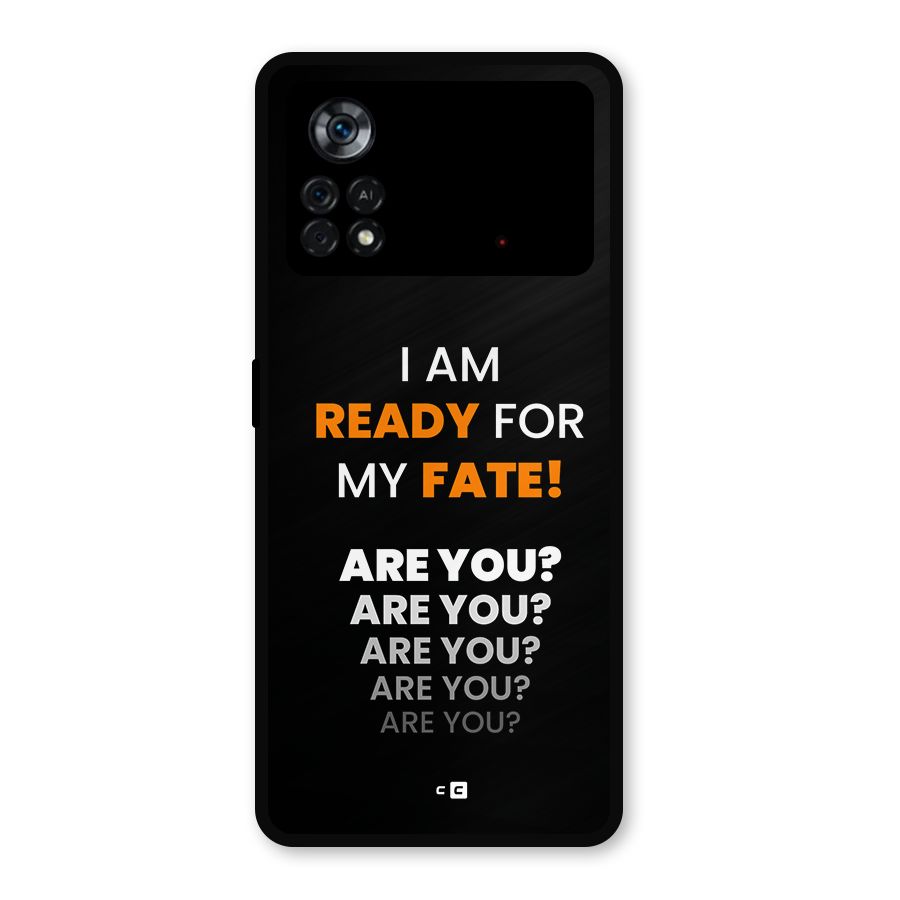 You Ready Metal Back Case for Poco X4 Pro 5G
