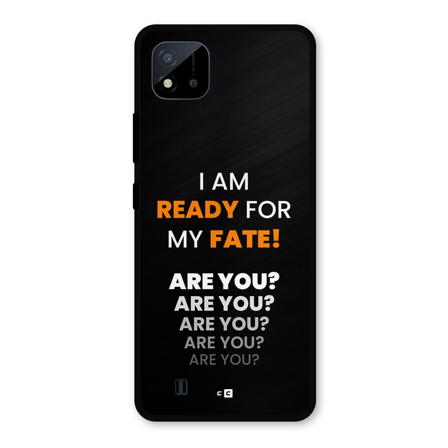 You Ready Metal Back Case for Realme C11 2021