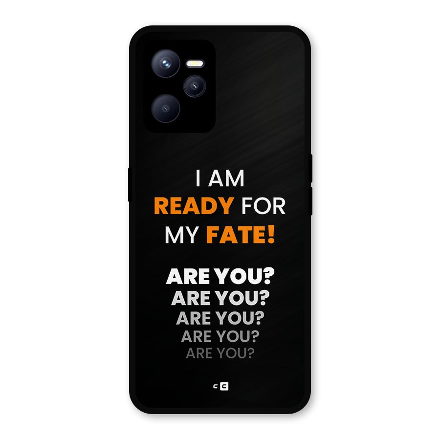 You Ready Metal Back Case for Realme C35
