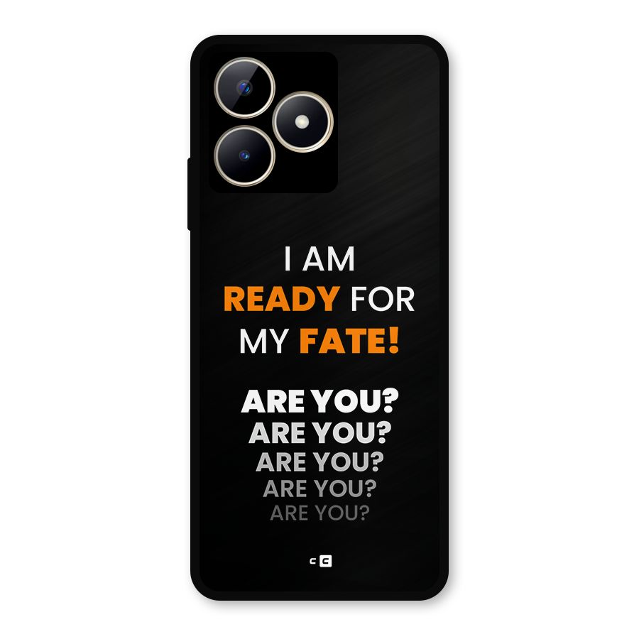 You Ready Metal Back Case for Realme C53