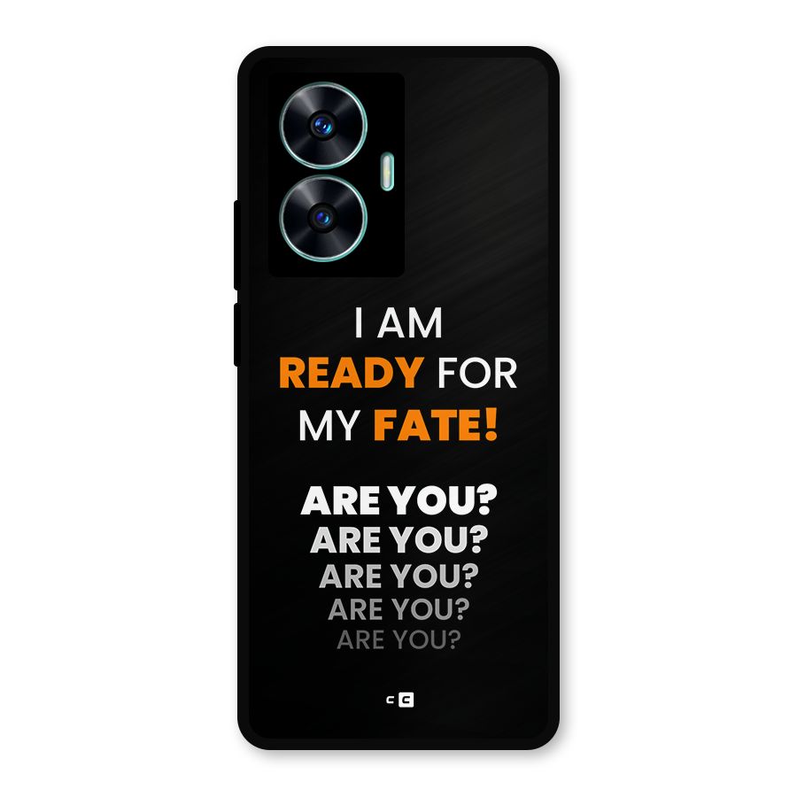 You Ready Metal Back Case for Realme C55