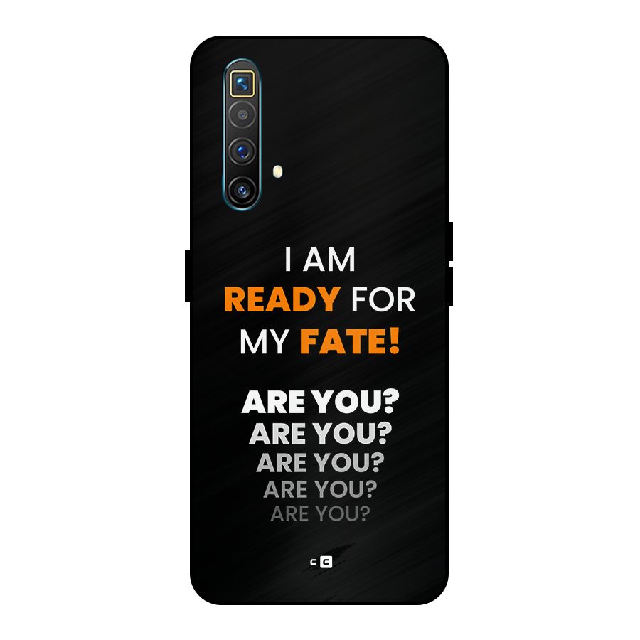 You Ready Metal Back Case for Realme X3