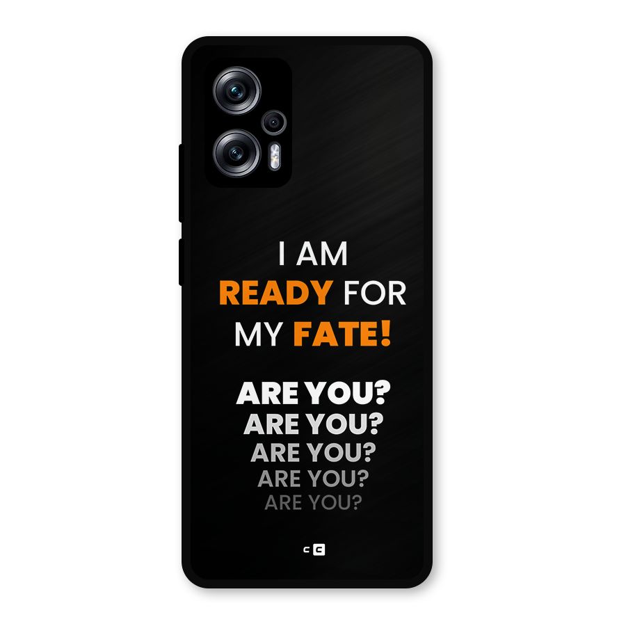 You Ready Metal Back Case for Redmi K50i