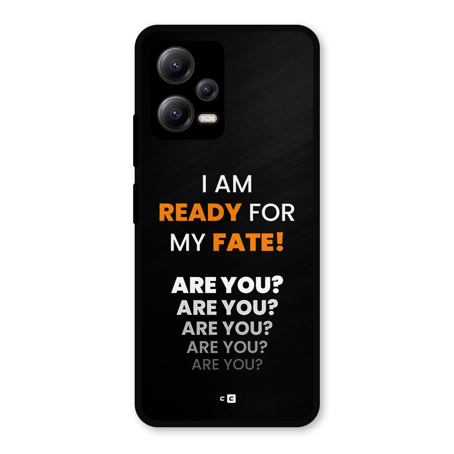 You Ready Metal Back Case for Redmi Note 12 5G