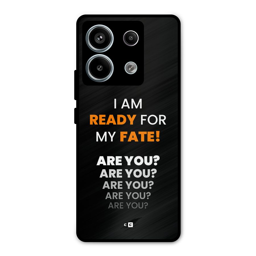 You Ready Metal Back Case for Redmi Note 13 Pro 5G