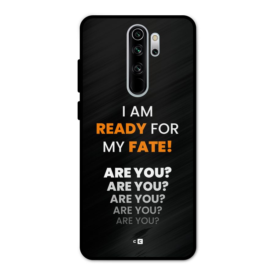 You Ready Metal Back Case for Redmi Note 8 Pro