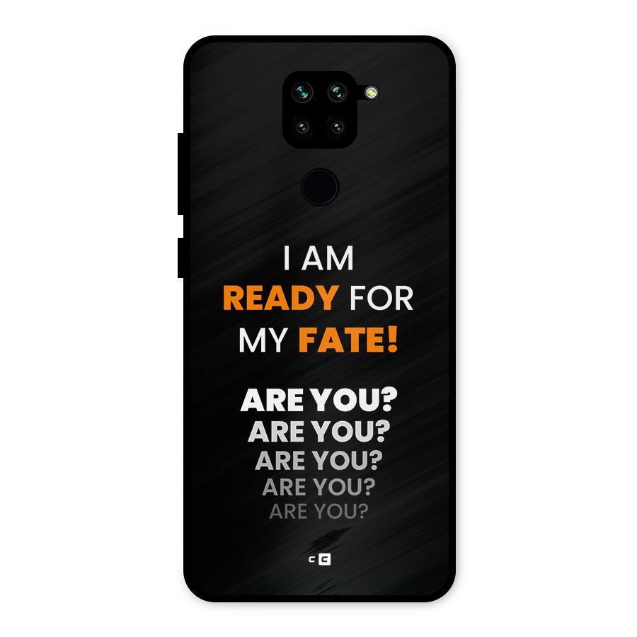 You Ready Metal Back Case for Redmi Note 9