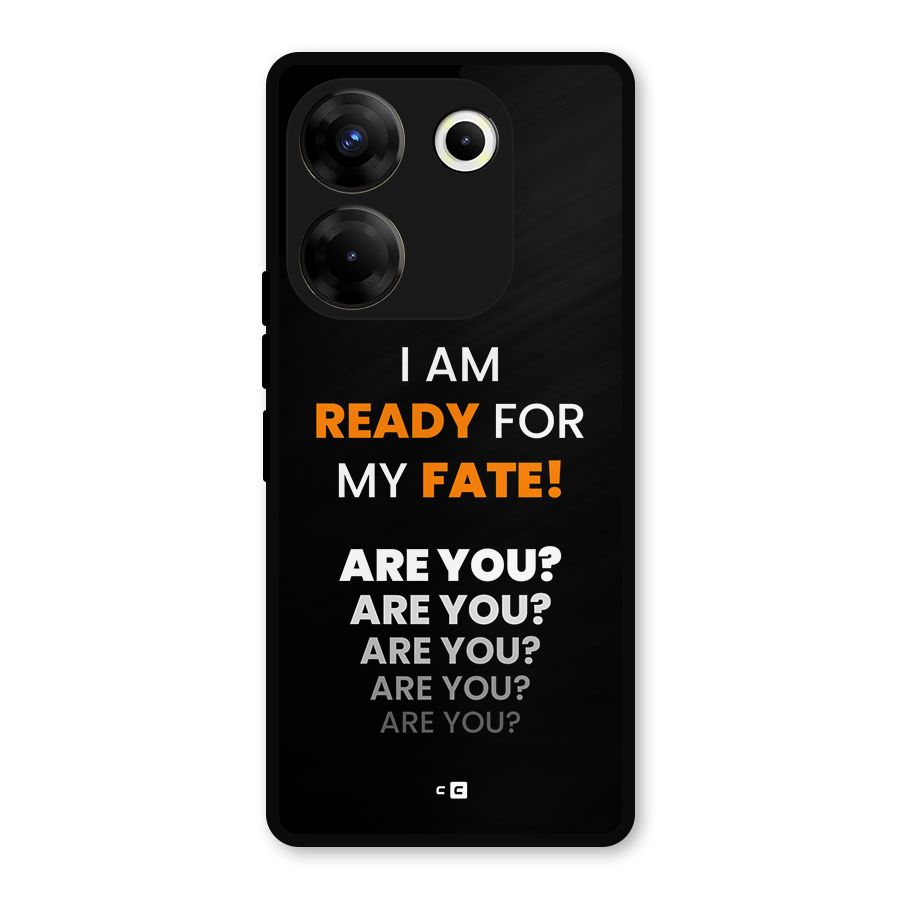 You Ready Metal Back Case for Tecno Camon 20 Pro