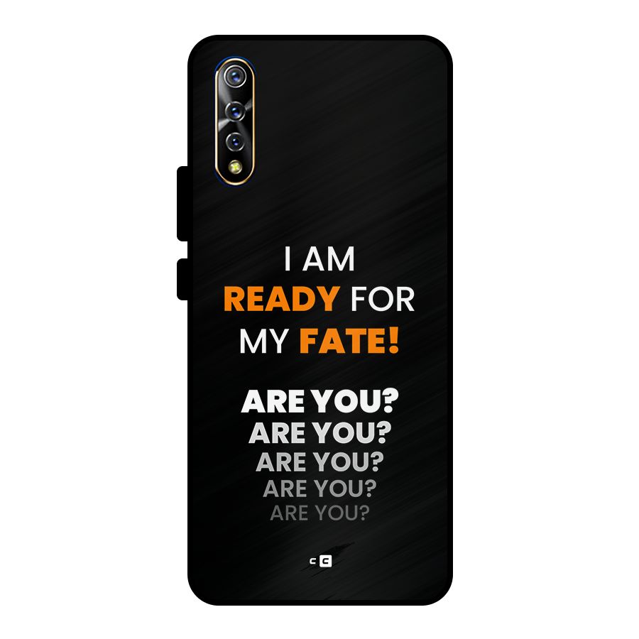 You Ready Metal Back Case for Vivo S1