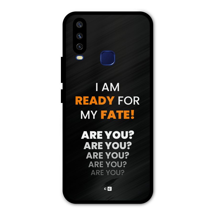 You Ready Metal Back Case for Vivo V17